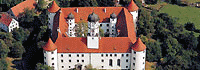 Bildwechsler mit verschiedenen Schloss- und Ausstellungsmotiven